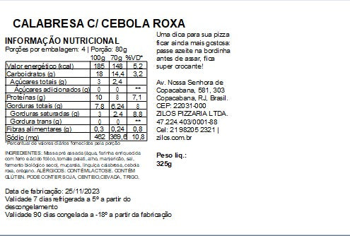 Calabresa Com Cebola Roxa