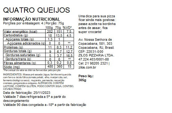 Quatro Queijos